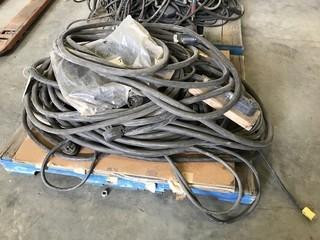 Lot of Heavy Duty 3-phase Power Cable and Welding Cable.