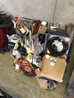 Lot of Welding Accessories, Grinding Discs, Lens Covers, Soapstone, etc.