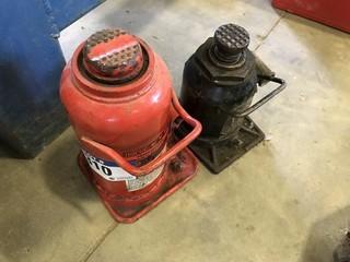 Lot of 2 Bottle Jacks.