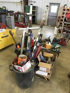 Lot of Asst. Tools, Tubing Bender, Tool Boxes, Magnets, etc.