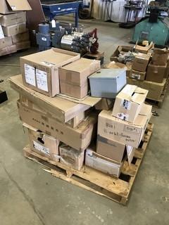 Lot of Flow Meters, Fuji Pump Parts, BiMetal Thermometers, etc.