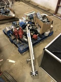 Lot of Flow Meters, Valves, Winch, Filter, etc. 