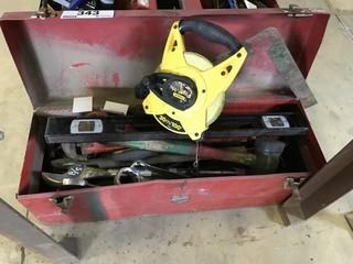 Tool Box and Contents. 