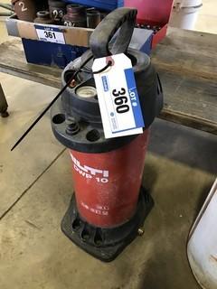 Hilti DWP10 Portable Water Supply Tank.