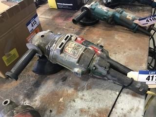 Hitachi 5" Angle Grinder and Black & Decker 7" Angle Grinder.