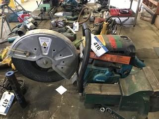 Makita Gas Powered Chop Saw.