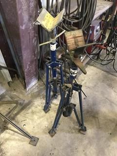 Lot of 2 Pipe Stands. 