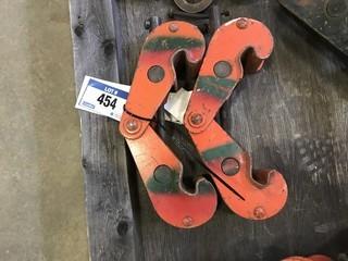 Lot of 2 Beam Clamps. 