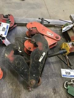 Lot of 2 Beam Clamps. 