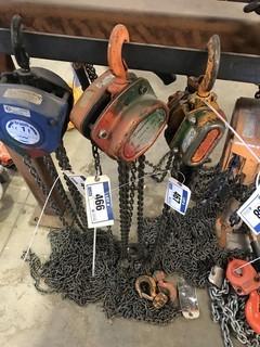 Procore 1-ton Chain Hoist. 