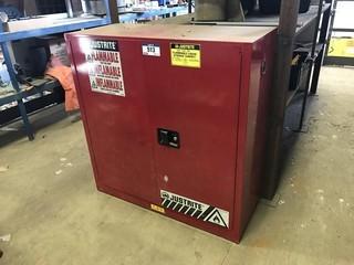 2-door Flammable Storage Cabinet.