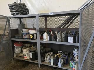 Lock-out Cabinet w/ Asst. Lubricants. 