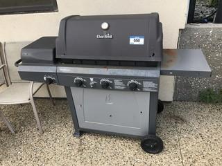 Lot of 2 LPG BBQ's, 2 Patio Chairs and 2 Side Tables. 