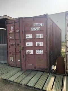 20' Sea Container w/ Contents including Shovels, Safety Signs, Tire Chains, Electrical Cable, etc. 