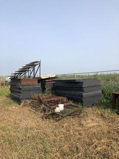 Lot of Asst. Platforms, Safety Fencing, etc. 