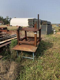 Lot of 2 Welding Tables. 