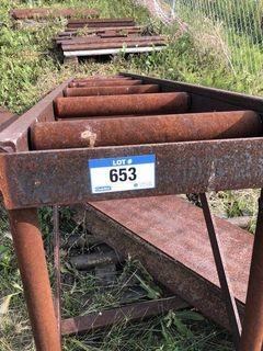 Lot of Roller Table, Steel Basket, Welding Table, Rebar, etc. 