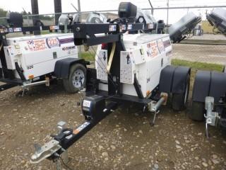 2014 Wanco Extreme 4 kW S/A Light Tower, 832 Hrs Showing, Perkins 3 cyl, w/ Ball / Pintle Hitch. VIN 5F13D1417E1004332. **NOTE: LOCATED AT 4710-2 AVE, EDSON, AB- CONTACT DEREK @ 780-728-6249 FOR VIEWING AND PICKUP**