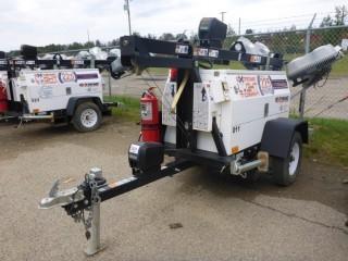 2014 Wanco Extreme 4 kW S/A Light Tower, 2,122 Hrs Showing, Perkins 3 cyl, w/ Ball / Pintle Hitch. VIN 5F13D141XE1004339. **NOTE: LOCATED AT 4710-2 AVE, EDSON, AB- CONTACT DEREK @ 780-728-6249 FOR VIEWING AND PICKUP**