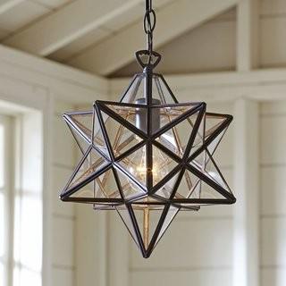 Creative Co-Op Haven 6 Light Candle-Style Chandelier (BL6179)
