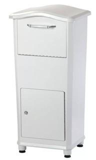  Architectural Mailboxes Elephantrunk 2 Unit Parcel Locker - White
