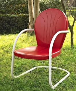 Mciver Patio Dining Chair (MCRW7364) - Red