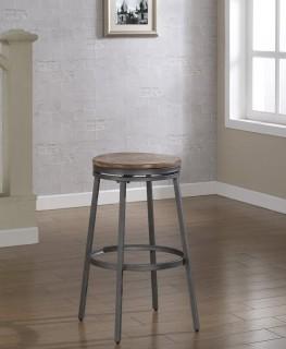 American Woodcrafters Backless Stool w Metal Frame (B1-100-30W)(MCRR5505)