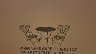 Alliance International Hardware Stores Limited 3 Piece Bistro Set (item:6414-466) (model:PB-083)