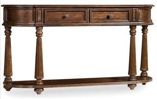 Hooker Furniture Living Room Leesburg Demilune Hall Console (5381-80515)