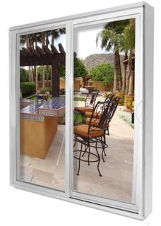 KP Building Products Sliding Patio Door Series 9500 - Vinyl Frame Double Gazing Lowe / 79.5 x 59.5"