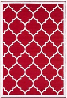 A2Zrug - Trendy Collection - 5307A - 80cm x150cm - L.Red/White
