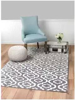 Summit Collection - 3433-27 - Grey White - 55cm x 90cm