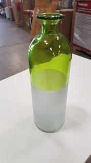 Glass Bottle 3.5"x10.5" Green 12 pcs