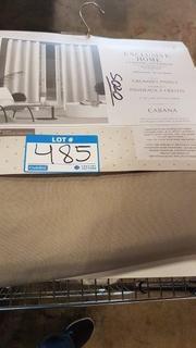 Exclusive Home Grommet Panels Cabana (EH8000-05) - Taupe /  2pcs / 54"x96"