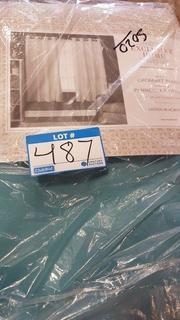 Exclusive Home Grommet Panels Satin Blackout (EH7980-05) - Teal /  2pcs / 52"x63"