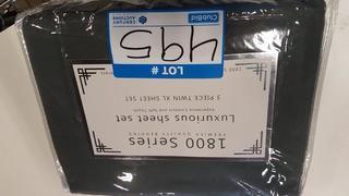 1800 Series Luxurious Sheet Set 3 pcs Twin XL - Green