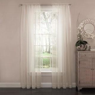 Arm and Hammer Curtain Fresh Odor-Neutralizing Curtain Panel - Ivory / 3 pcs / 59"x89"