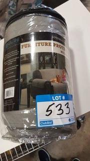 Loveseat Furniture Protector Microsuede Grey 88"x71"