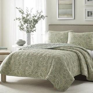 Three Posts Ulster Quilt Set (THRE4457_17049679) - King / Emelia Green
