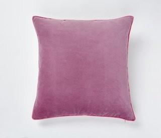 bluebellgray Wisteria Velvet Throw Pillow (BBGY1315)