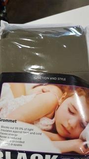 Premium Collection Blackout Grommet Curtain Panels - 52"x72" / Grey