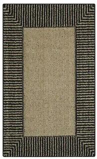 Maples Encore Striped Border Rug 20x34 / 2 pcs