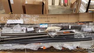 Lot of Assorted Curtain Rods