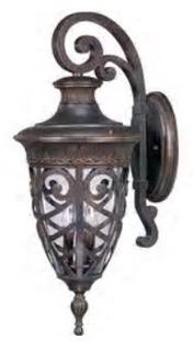 Nuvo Lighting Aston 60-2052 3-Light Dark Plum Bronze Outdoor Wall Light