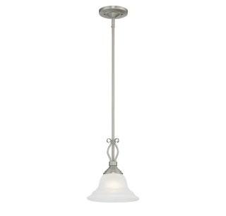 Alcott Hill Hibbitts 1-Light Mini Pendant - Pewter (ALTH7671)