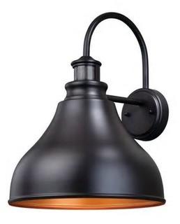 Delano Outdoor Wall Light TO316  - Oil Burnished Bronze Finish/Inner Light Gold Finish