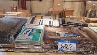 Lot of Assorted Curtain Panels