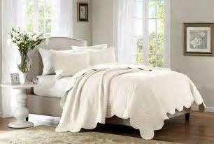 Madison Park Coverlet Set 3 pcs Ivory King