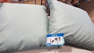 Surya Throw Pillow Grey/Green (HH031) - 2 pcs