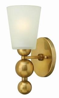Willa Arlo Interiors Shaw 1-Light Wall Sconce (WRLO8633_22817526) - Vintage Brass